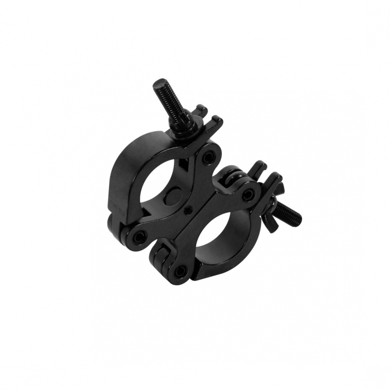 Gancio Swivel clamp nero max 200 Kg