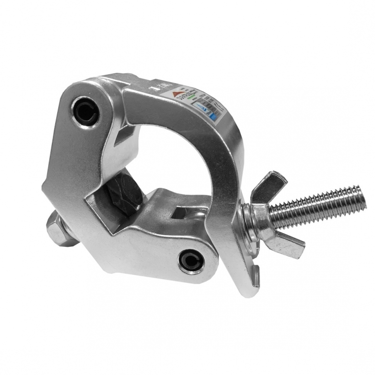 Gancio DT Pro Clamp per tubo Ø50mm 750Kg grigio