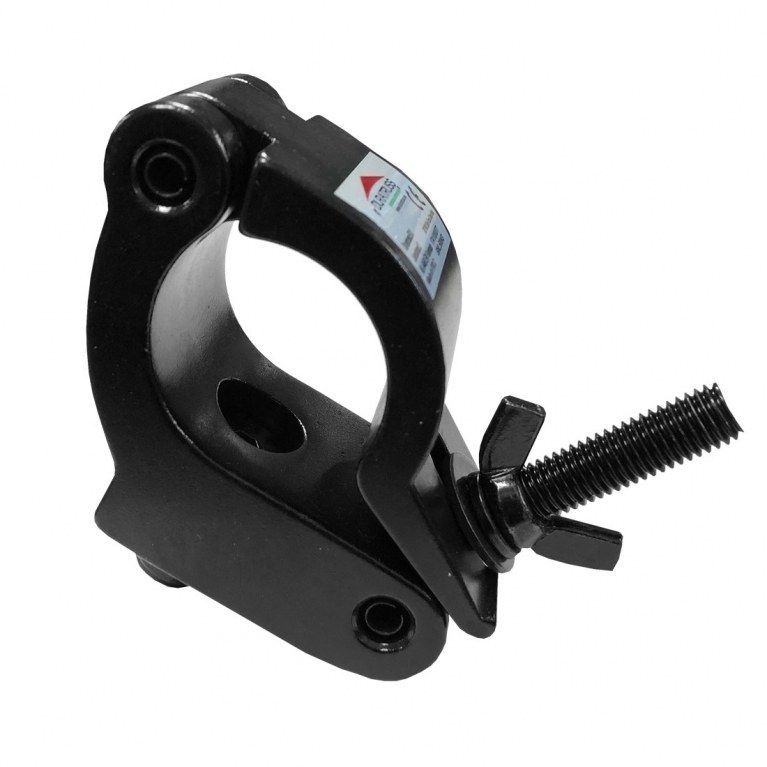 Gancio DT Pro Clamp Side Truss tubo Ø50mm 250Kg nero