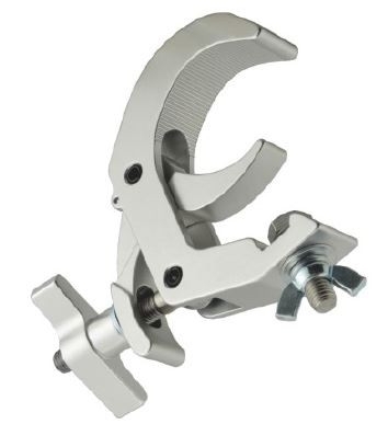 Gancio DT Big Selflock clamp 200Kg per tubo ø 50-60-80 mm cromato