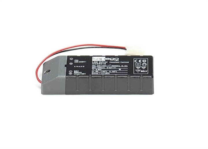 Alimentatore corrente costante per led 350mA max 18W
