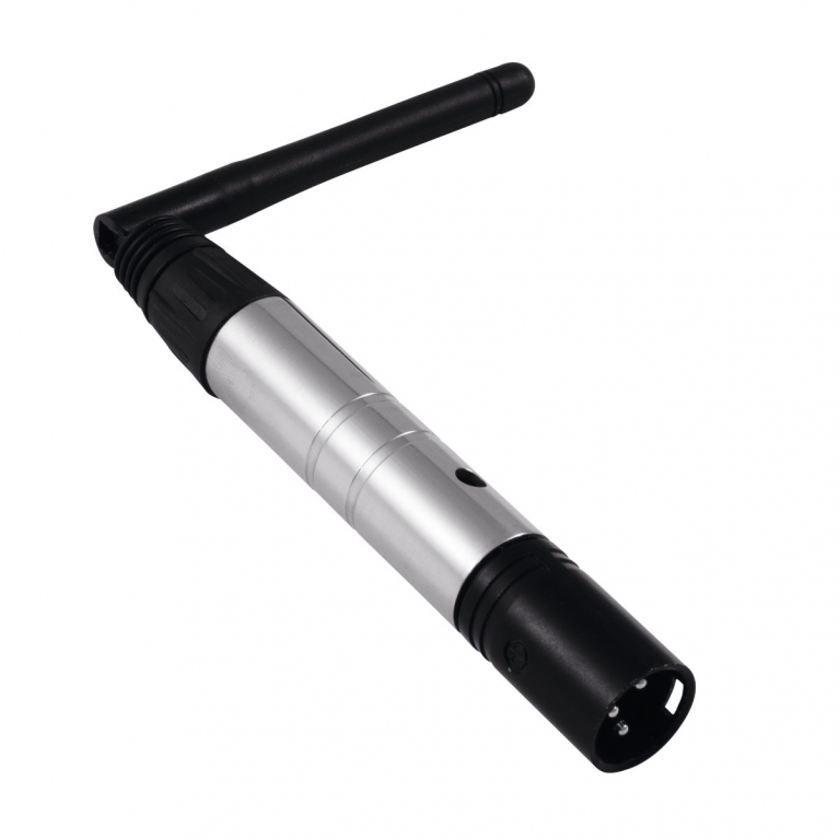 Set QuickDMX 1x radio trasmettitore 2.4 GHz + 2 ricevitori