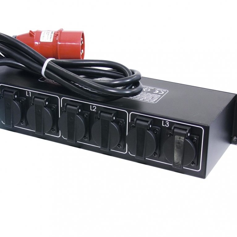 Ripartitore di carico SB-65/19 16A 380-400V rack 2U