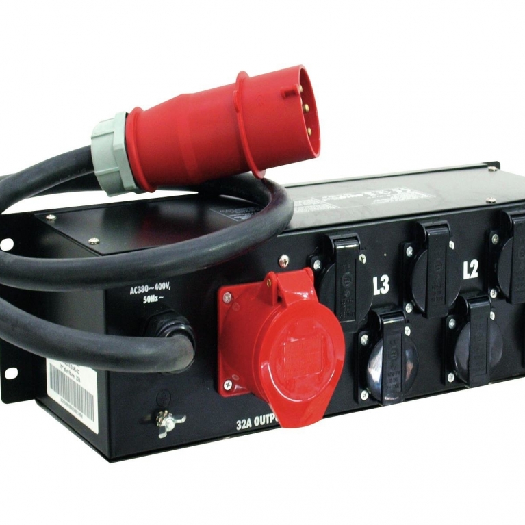 Quadro elettrico SBM-32 32A 380-400V rack 3U