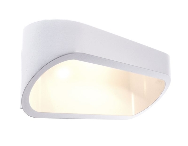 Applique a multi emissione Elevato con scocca bianca 6W 3000 K