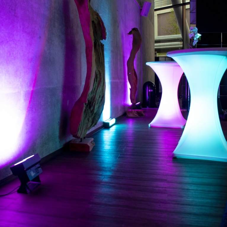 Barra a led a batteria Akku Bar-6 Glow QCL Flex Quick DMX