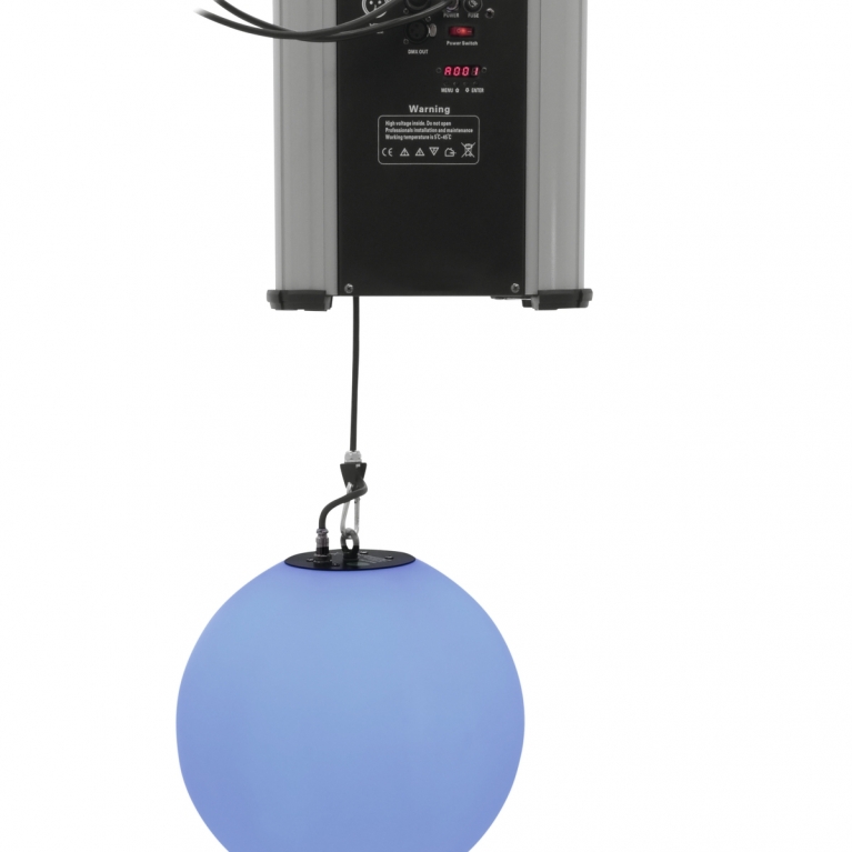 Sfera a led motorizzata RGB DMX Space Ball 35