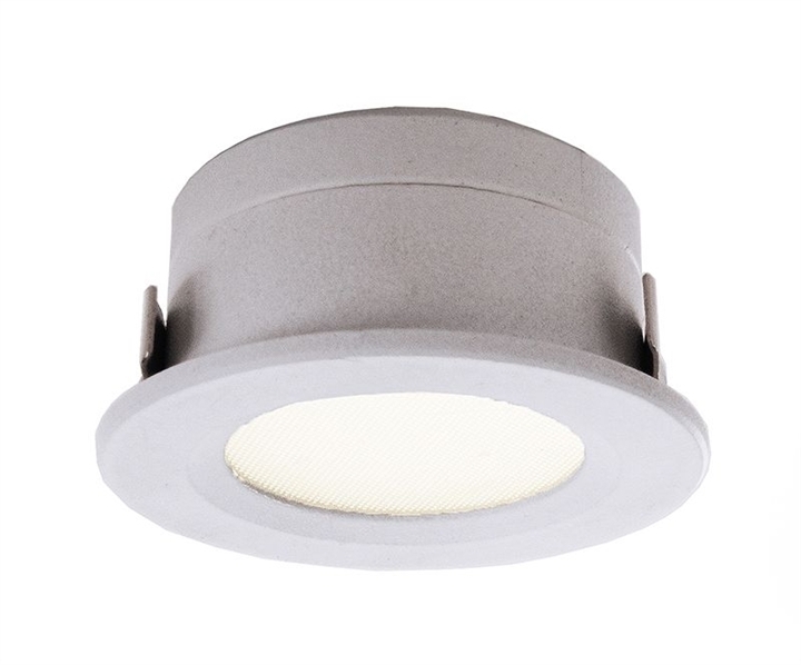 Faretto incasso led 1W bianco 12V DC 3000 K