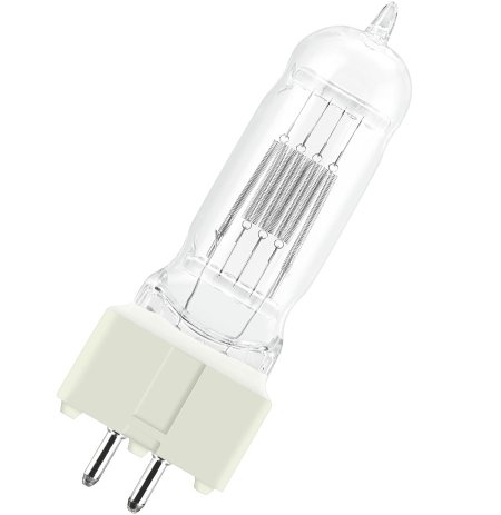 64719 OSRAM 650W 230V GX9,5 T12 3200°K 750ore