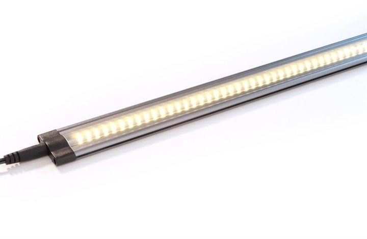 Barra a led sottile per mobilio 11W 24V DC L=100CM bianco caldo