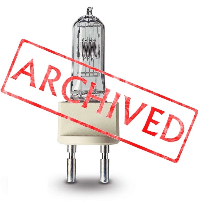 6980Z PHILIPS 1200W 80V G22 3250°K 200ore
