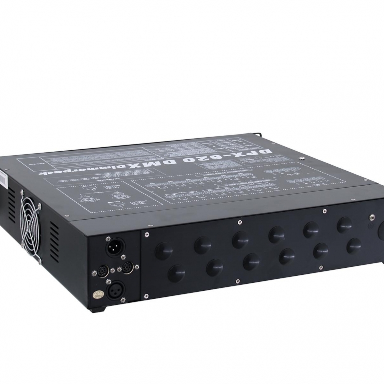 Dimmer a rack 6 canali DMX DPX 620