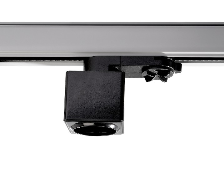 Presa per binario elettrificato nero max 1380W