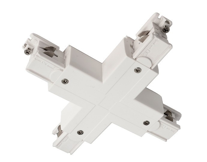 Connettore a X sinistra-sinistra-destra-destra bianco