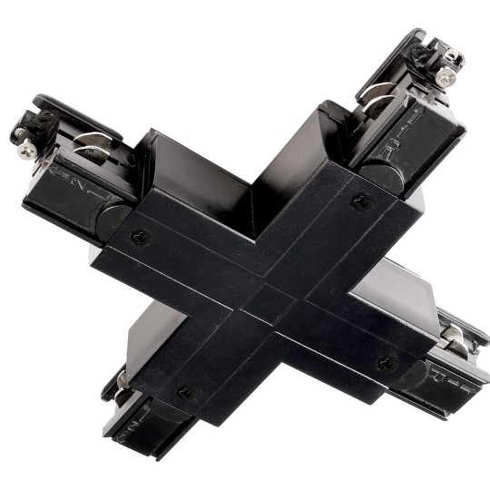 Connettore a X sinistra-sinistra-destra-destra nero