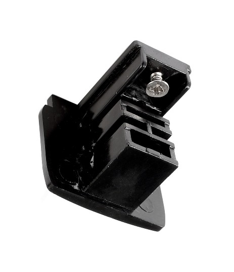 Tappo chiusura per binario elettrificato trifase nero