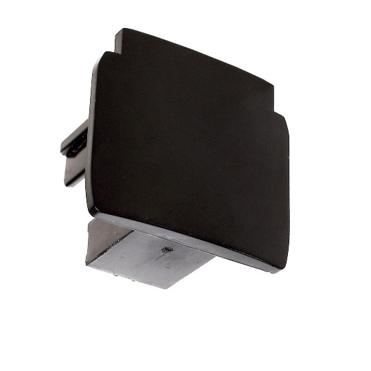 Tappo chiusura per binario elettrificato trifase nero