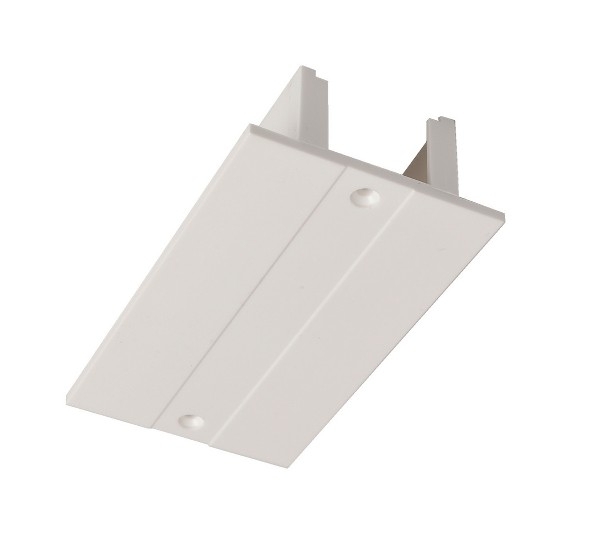 Cover in plastica per giunto centrale con alimentazione binario trifase incasso