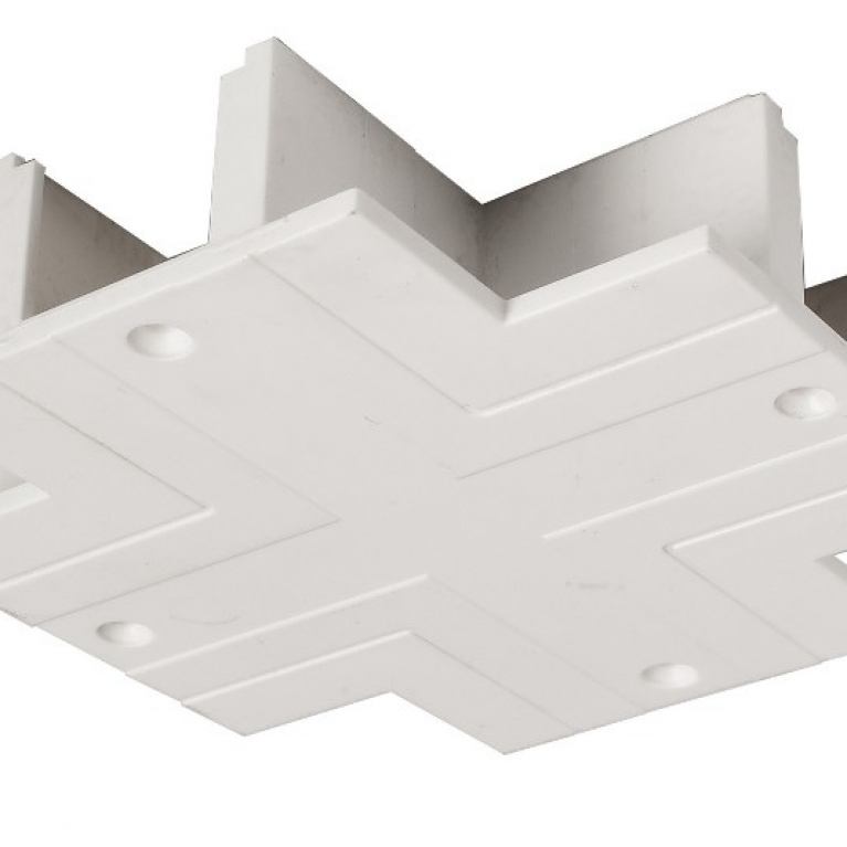 Cover in plastica per giunto a X binario trifase incasso