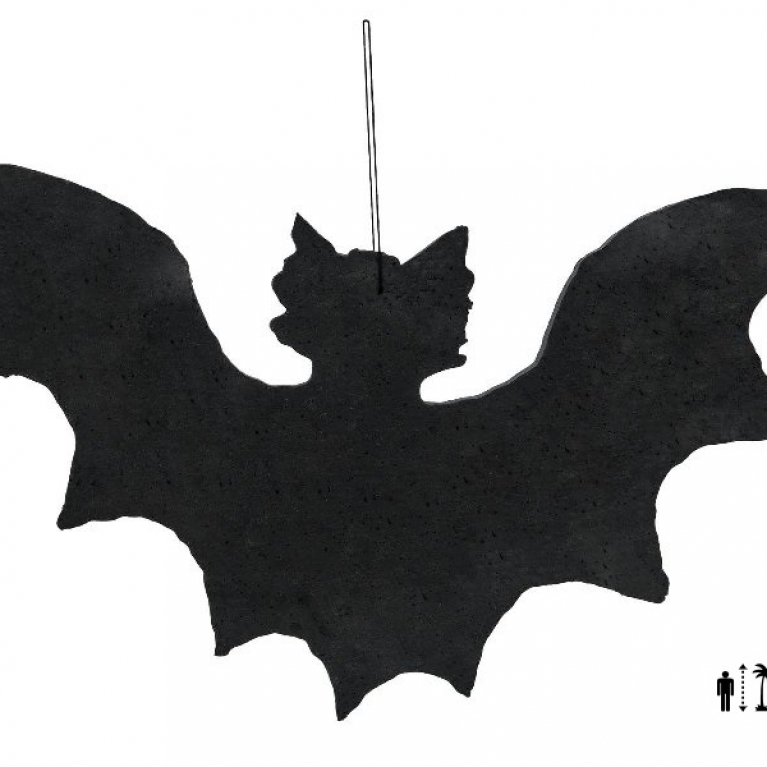 Silhouette pippistrello Halloween 32x60cm