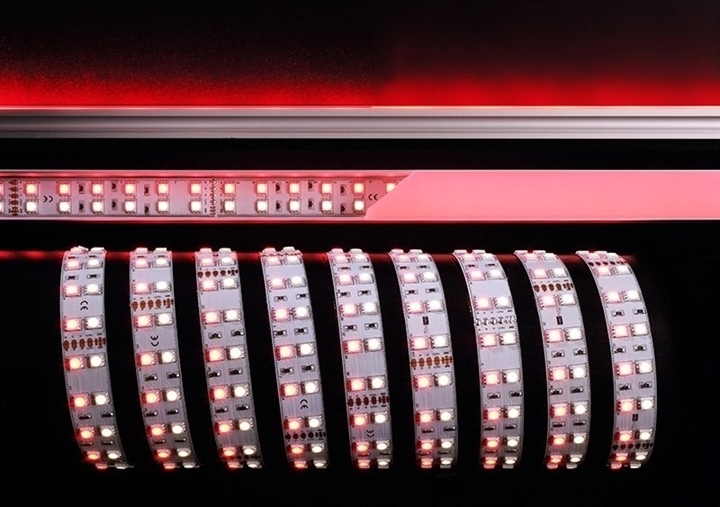 Striscia led flessibile RGB+WW 3mt. 24V 25W/mt SMD 5050