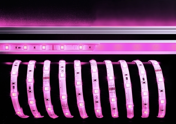 Striscia led flessibile IP55 90LED SMD 5050 RGB 3mt. 12V 6,66W/mt.