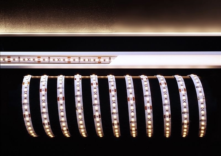 Striscia led flessibile SMD 2835 3000K 24Vdc 100W 5 m 20W/m