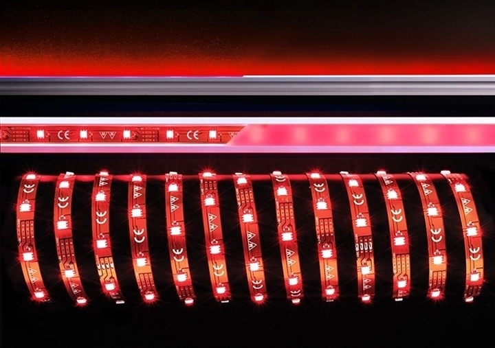 Striscia a led RGB IP20 150LED SMD 5050 5mt 12V 36W 7,2W/m