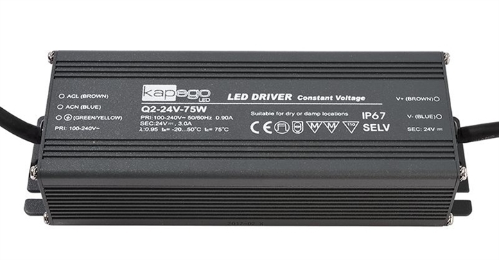 Alimentatore Q2 IP67 75W 24V