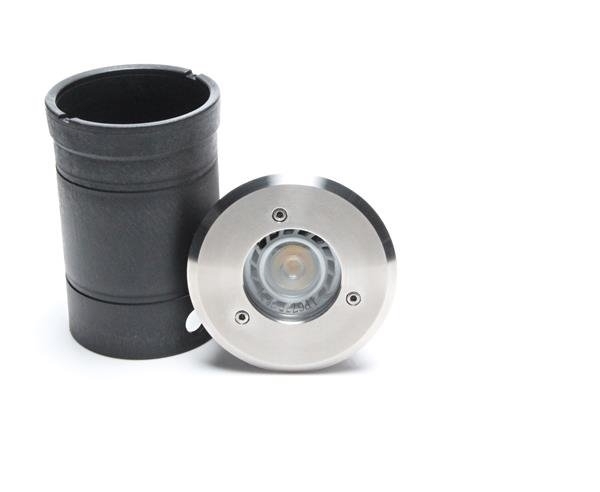 Faretto incasso a pavimento IP 67 MR16 35W 12V