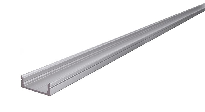 Profilo AU-01-15, alluminio spazzolato, 1 m