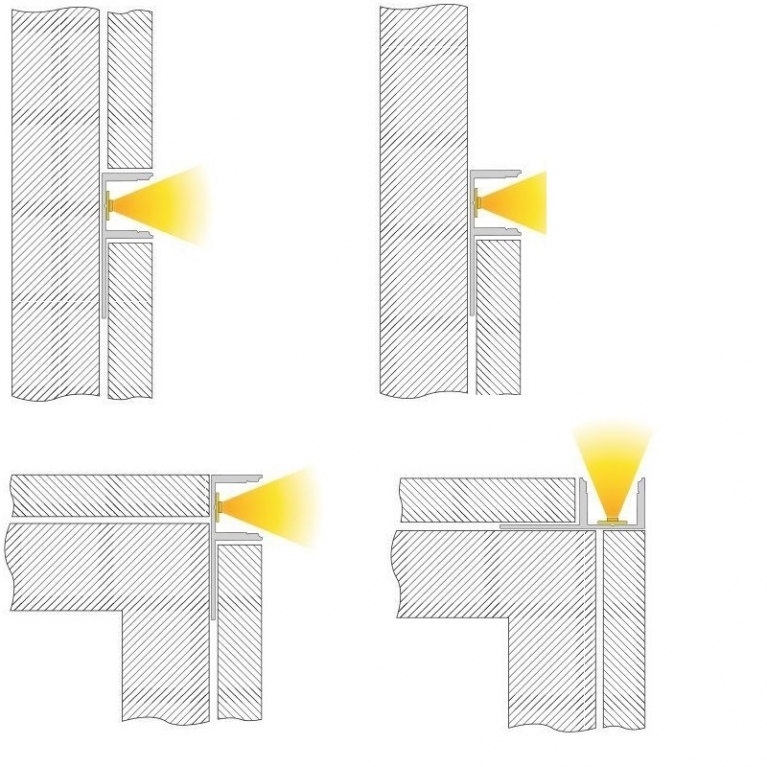 Profilo alluminio anodizzato per piastrelle 1,25 m