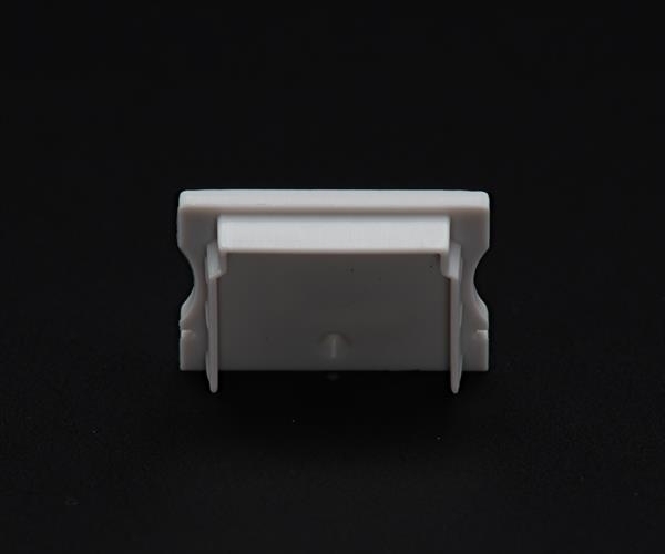 Tappo di chiusura P-02-20, piatto, grigio