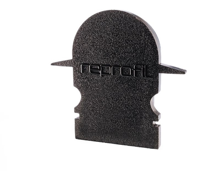 Tappo R-01-10 rotondo nero