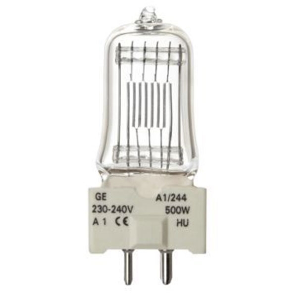 88460 GE 500W 240V GY9,5 A1/244 3200°K 75ore