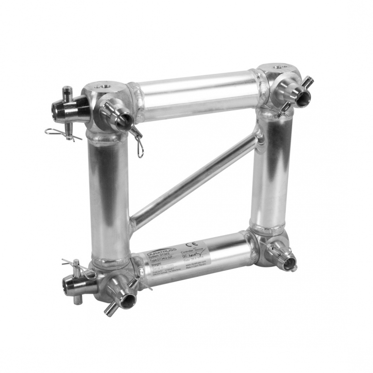 Adattatore per traliccio DT34/2-32F grigio