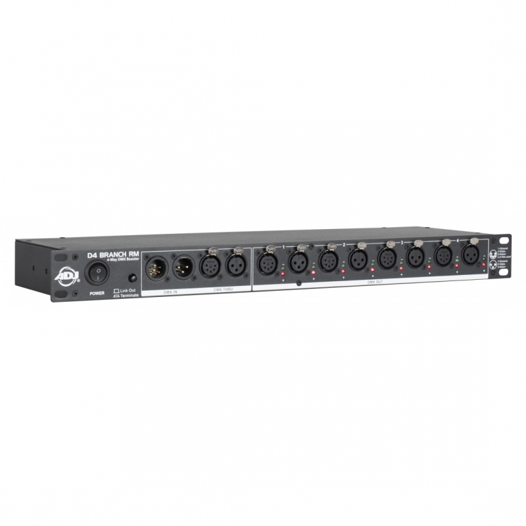 Splitter DMX a 4 vie D4 Branch RM