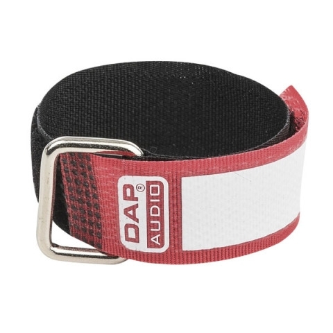 Fascette fermacavo in velcro 20 cm rosso 10 pz
