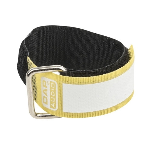 Fascette fermacavo in veltro 20 cm giallo 10 pz