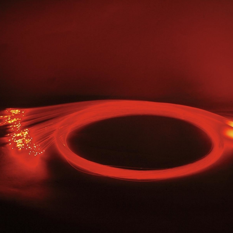 Fibra ottica RGB cambia colore e controllo DMX