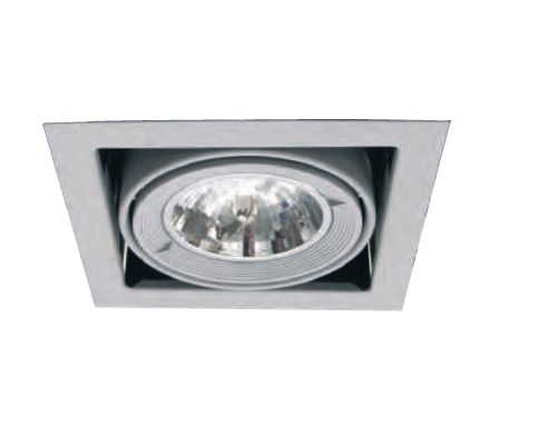 Faretto incasso a soffitto Kardan 1 50W 12V