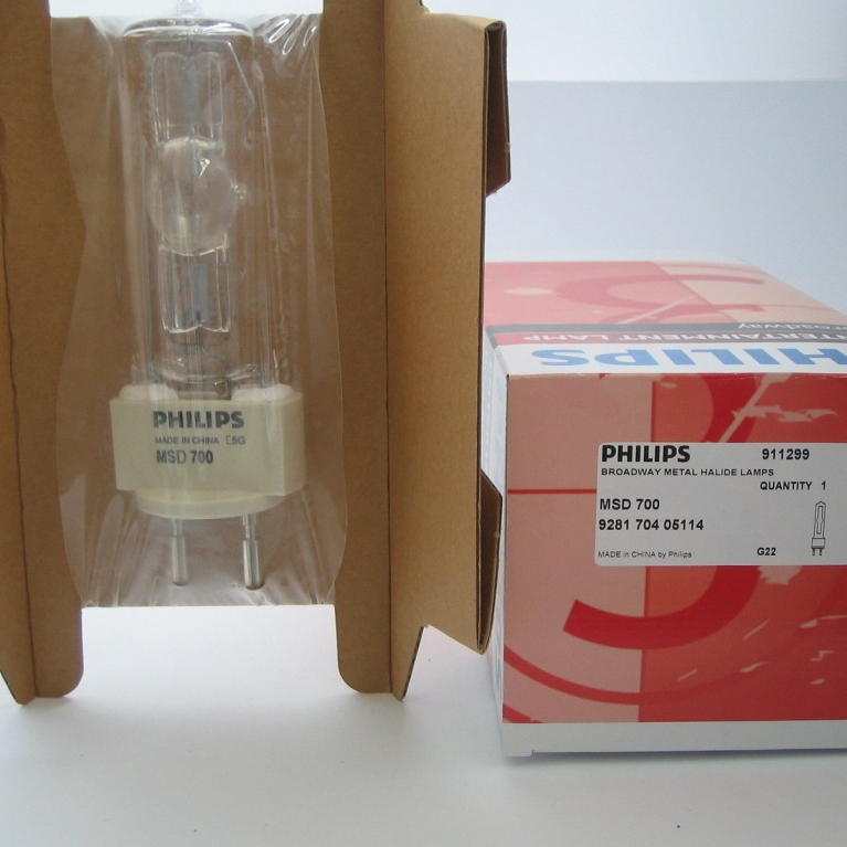 MSD 700 PHILIPS 700W G22 6000°K 3000ore