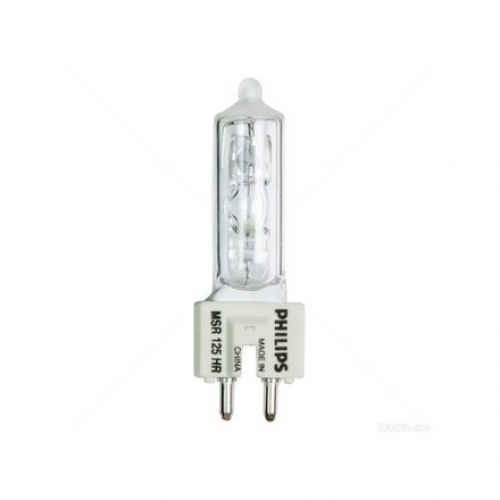 MSR 125 HR PHILIPS 125W  GZX9,5 6000°K 200ore