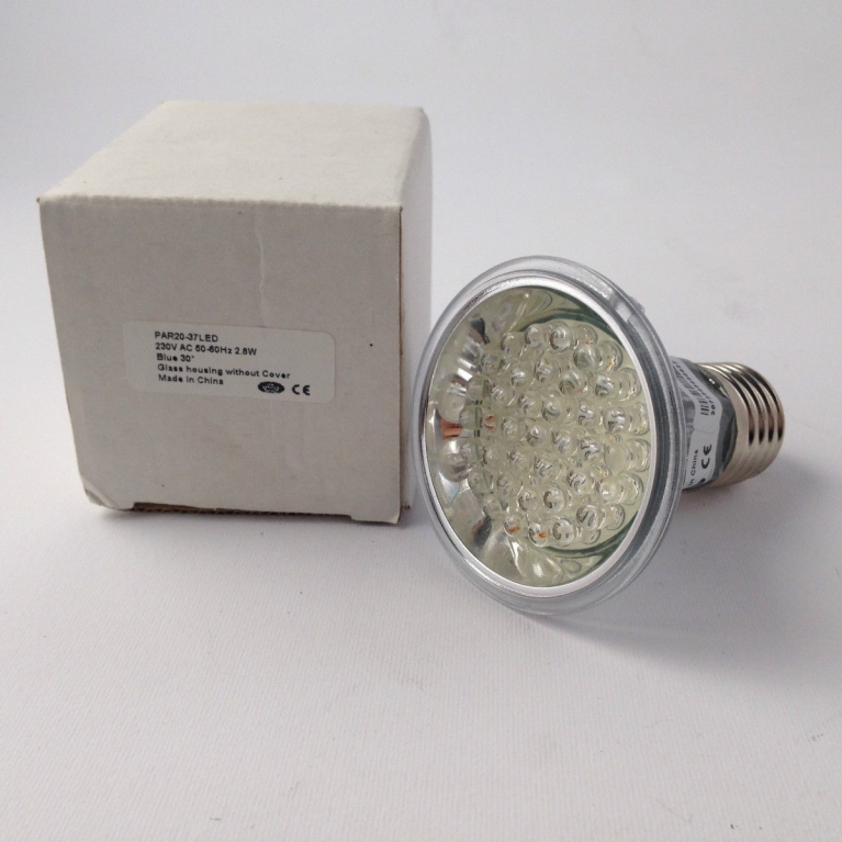 PAR 20 LED E27 230V 37 LED BLU 30°