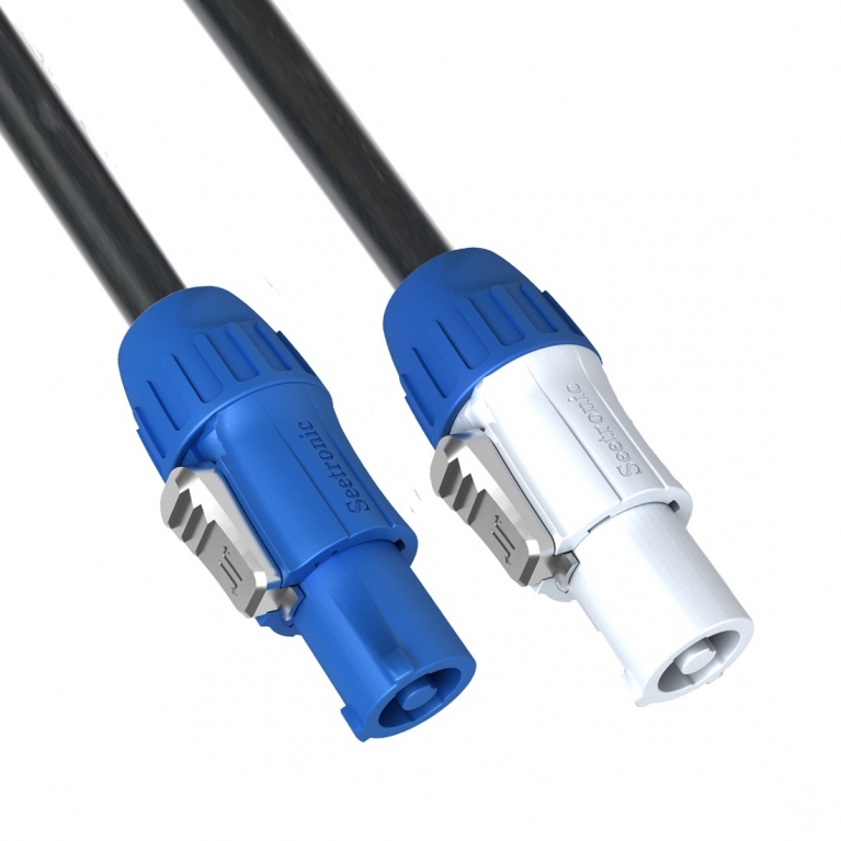 Prolunga di alimentazione con connettori powercon in e out 50 cm 3x1,5mm