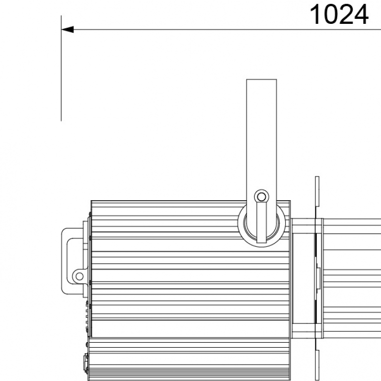 Proiettore PR LED 450 ZN WW DMX