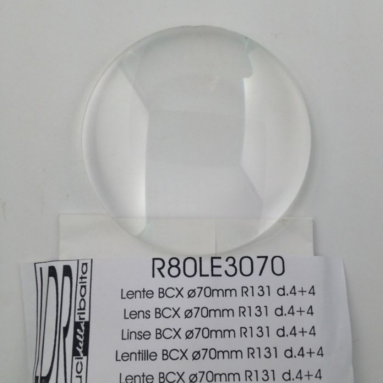 Lente frontale BCX ø 70 mm R131/131 D4+4