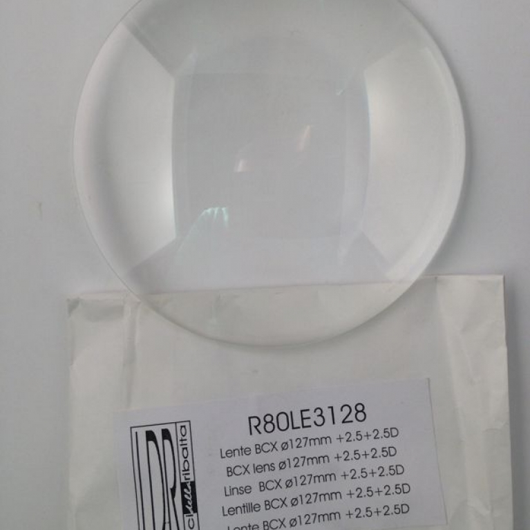 Lente frontale BCX ø 127 mm +2,5+2,5D