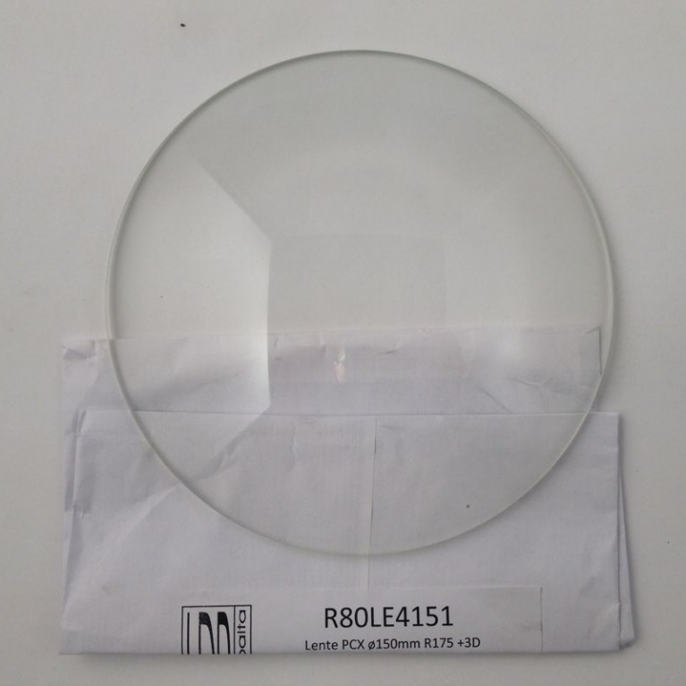 Lente frontale PCX ø 150 mm R175 +3D