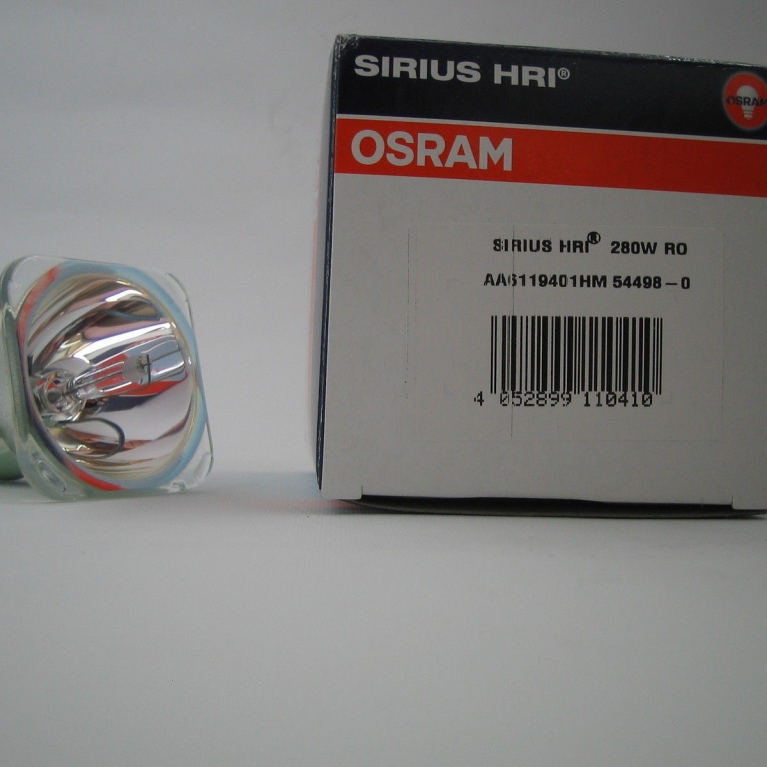 HRI 280W RO  SIRIUS OSRAM 280W 7800°K 2000ore